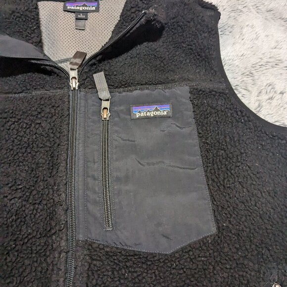 Patagonia Black Retro X Vest Fleece Women's Large - Picture 4 of 7